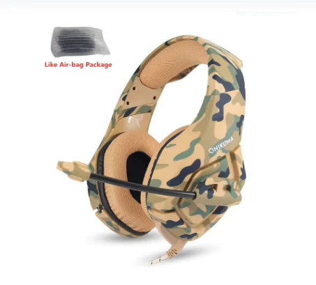 Camouflage Gaming Headphones