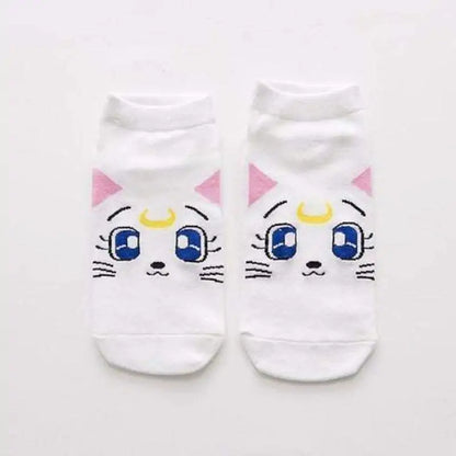 Anime-Inspired Printed Socks