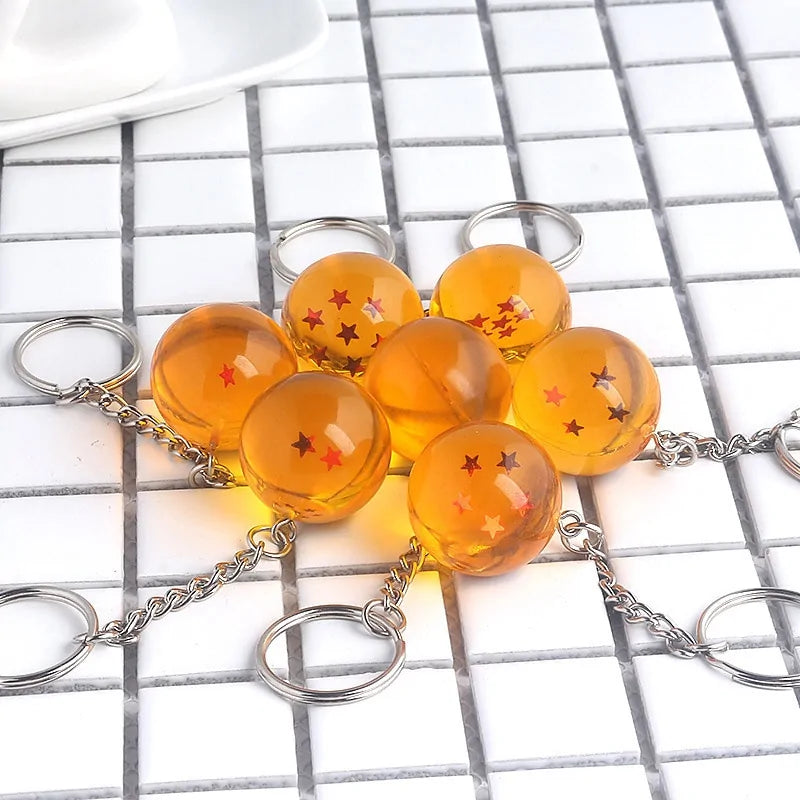 Anime Dragon Ball Series Keychain Charms Accessories