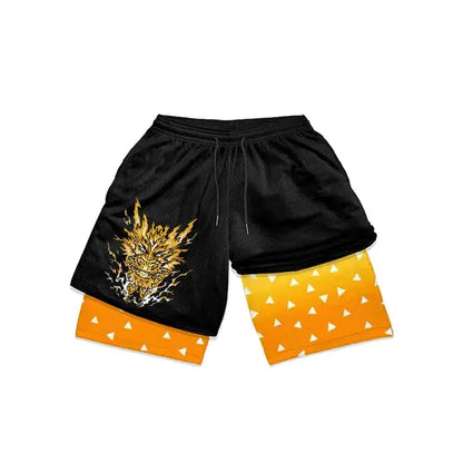 Anime Gym Shorts For Men