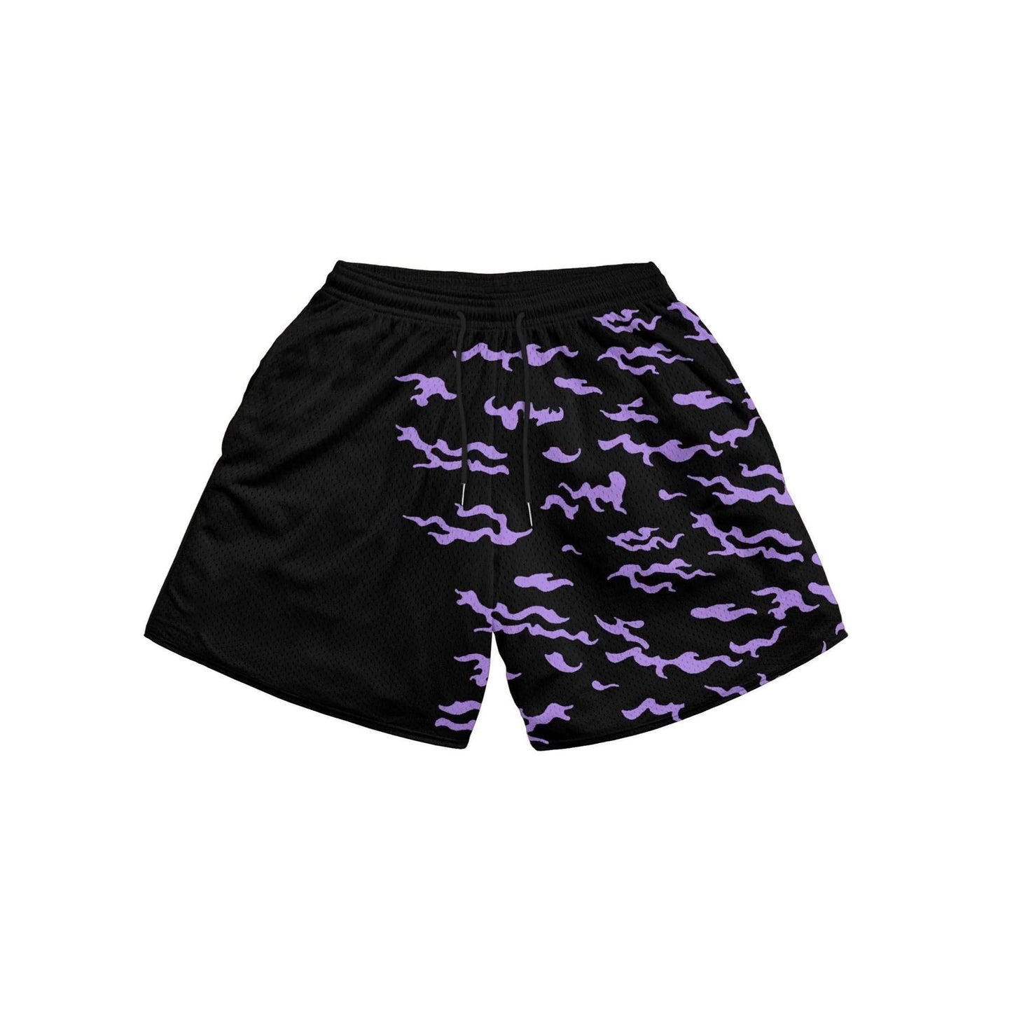 Anime Print Men's Beach Shorts