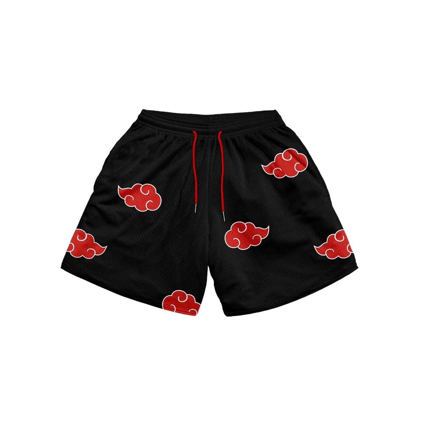 Anime Print Men's Beach Shorts